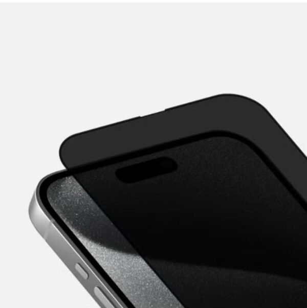 واقي شاشة نانو مضاد للتجسس لـ آيفون 13 (iPhone13) لحماية الخصوصية (لقافة)  من Pluto, حماية قصوى للشاشة من الخدوش والكسر ضمان سنه. - Image 4